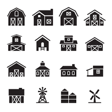 Farm Building Png Vector Psd And