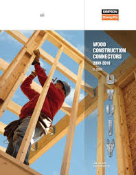 Catalog Wood Construction Connectors