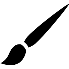 Brush Paint Tool Icon In Svg