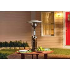 Living Accents Portable Patio Heater Table Top 10 000 Btu