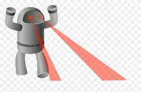 robot laser eyes laser eyes png