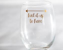 Funny Wine Glass For Mom Gift Birthday