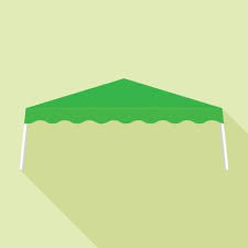 Canopy Tent Vector Art Icons And