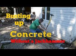 Concrete Without A Jackhammer