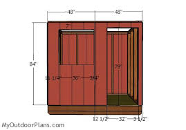 6x8 Ice Fishing House Plans