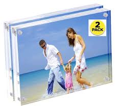 Acrylic Photo Picture Frame Package 4x6