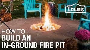 How To Build An In Ground Fire Pit