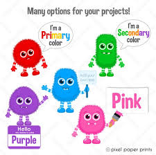 Color Learning Clipart Educational