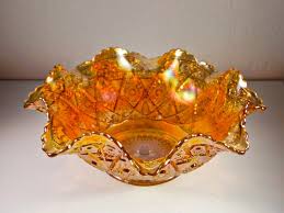 Carnival Glass Bowl Imperial Glass