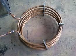 Helical Heat Exchanger Cooling Coil