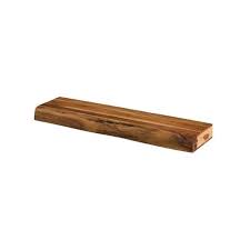 Wall Shelf Niche Solid Acacia Wood