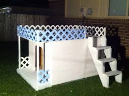 Astounding Dog House With Viewing Deck
