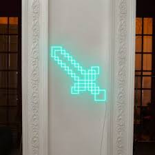 Minecraft Sword Neon Sign Echo Neon