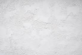 White Paint Colored Stucco Texture Wall