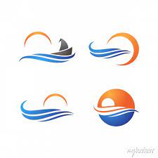 Sea Ocean Icon Symbol Logo