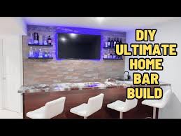 Home Bar Build Diy For