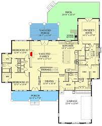 Country Farmhouse Plan With Upstairs