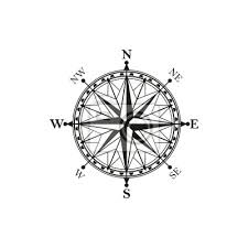 Compass Isolated Icon Vector Rose Of