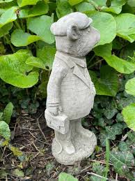 Mr Mouse Stone Statue Beatrix Potter