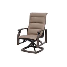 Padded Sling Swivel Dining Chairs 5324