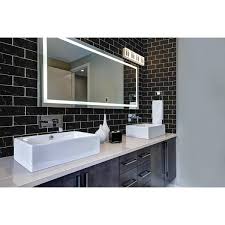 Glossy Glass Subway Wall Tile