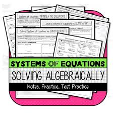 Of Equations Worksheets