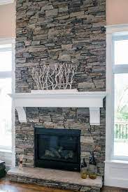 65 Best Stone Fireplace Design Ideas To