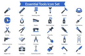 Essential Tool Icon Set Graphic By Icon
