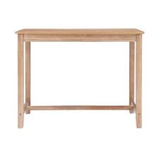 Claridge Counter Height Pub Table Natural Acacia