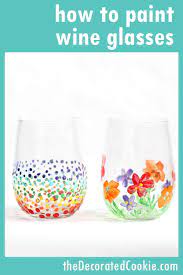 Wine Glass Painting How Tos And 17