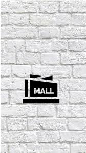 White Brick Wall With Mail Icon