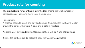 Rule For Counting Gcse Maths