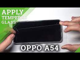 Oppo A54 Stick Tempered Glass