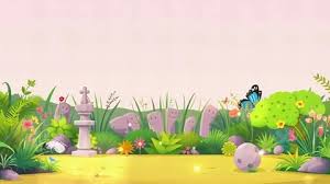 Garden Cartoon Stock Footage Royalty