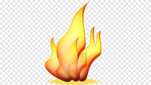 Ico Android Fire Icon Fire Orange