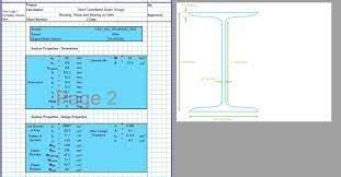 castellated beam design spreadsheet