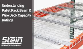 pallet rack beam wire deck capacity