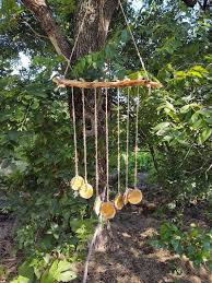 Wooden Outdoor Wind Chime And Mobile