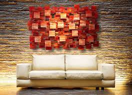 Sedona Glass And Metal Wall Sculpture