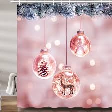 Dynh Pink Ball Decor Shower