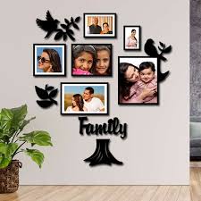 Collage Photo Frame Set Of 6 Family
