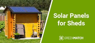 Solar Panels For Sheds Costs Pros