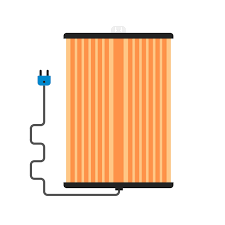 Wall Ir Heater Vector Icon