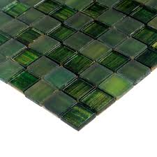 Matte Finished Glass Mosaic Tile