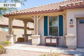 old porch using outdoor accents