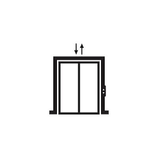 Lift Icon Vector Ilration Template