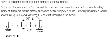 finite element stiffness method