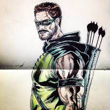 Dc Icon Art Green Arrow The Flash