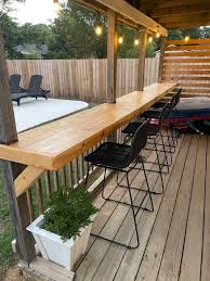 Outdoor Bar Top
