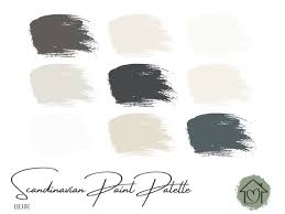 Scandinavian Behr Paint Palette Paint